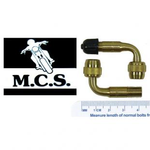 Stix 2x Winkelventil Rollerventil Roller Ventil Gewinkelt Scooter Moped