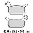 Ferodo Brake Pads Rear FDB2183SG