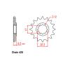 Front Sprocket KTM SX85 13T