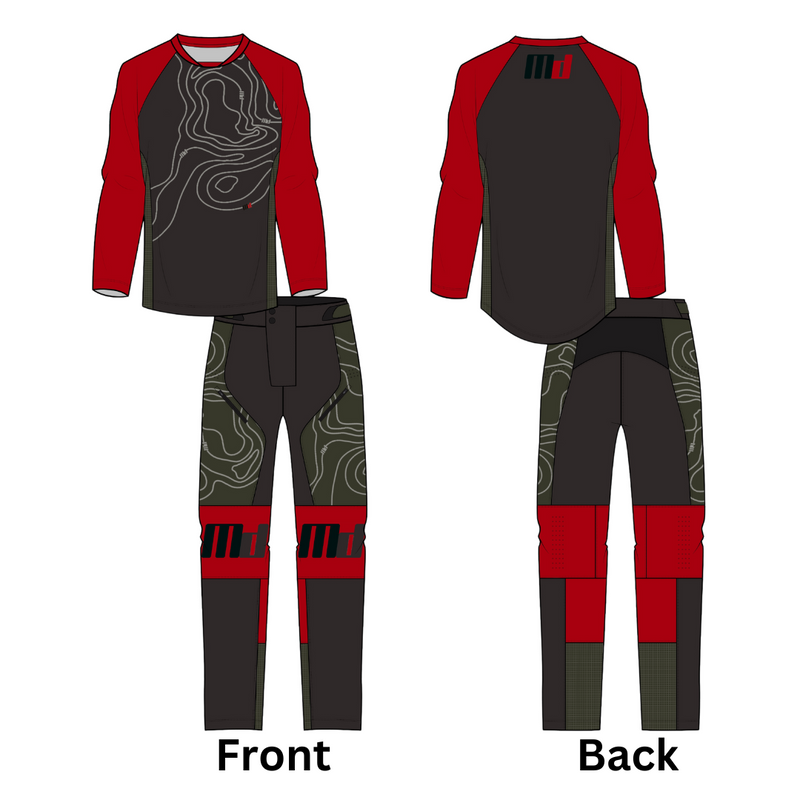 Elevate Youth Red/Slate Set