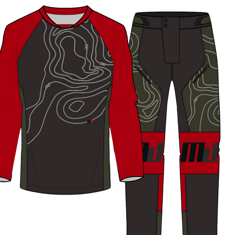 Elevate Youth Red/Slate Set