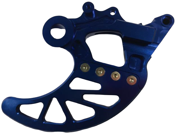 Billet Alloy Rear Disc Guard Blue Beta RR/XT MY15>