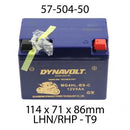 Factory Activated Battery 4HLBSC AGM (9) Suits YCF