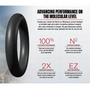 Tube Mousse Nitro 21"80/100 90/90 10-12 PSI