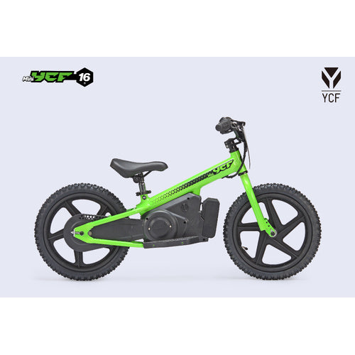 YCF MINI 16" Green ELECTRIC BALANCE BIKE