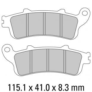 Brake Pads Ferodo  FDB2098ST 115.1x41x8.3mm