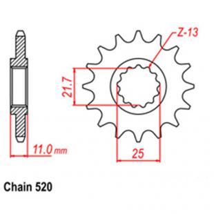 RK Front Sprocket